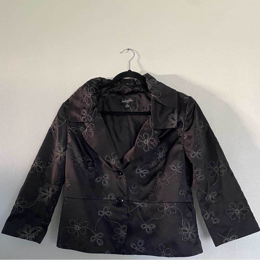 Isabella Satin Jacket